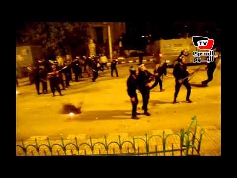 تجدد الاشتباكات العنيفة أمام «أمن الدقهلية»