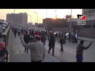 مسيرة لأولتراس أهلاوي في شارع رمسيس