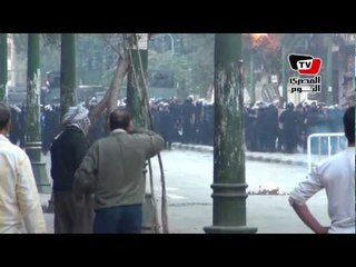 غاز كثيف وإصابات في اشتباكات «قصر العيني»