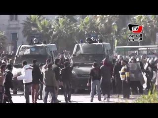 اشتباكات بين أُسر الشهداء و«الداخلية» بالأسكندرية