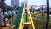 Family Banana Roller Coaster POV Kiddie Coaster Yokohama Cosmoworld Japan 1080p HD