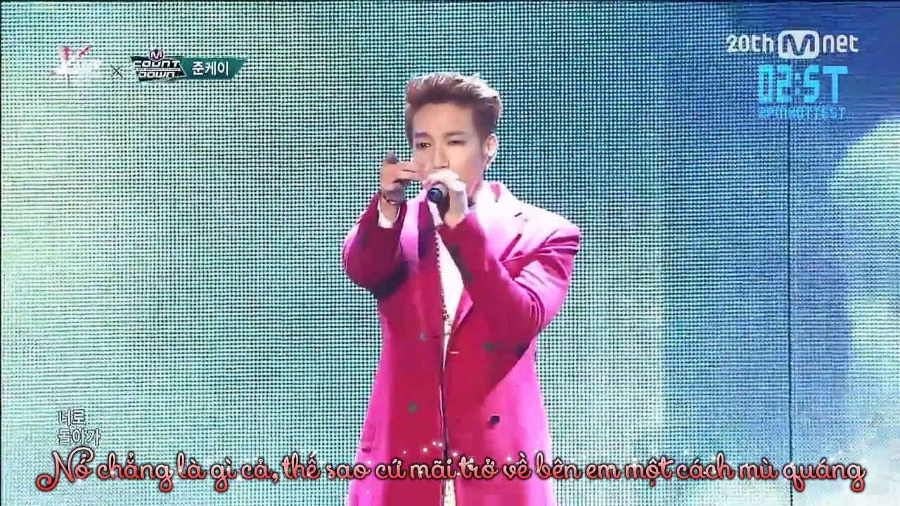 [Vietsub - 2ST] [150423] No Love - Jun. K @ K-CON x MCD in JP