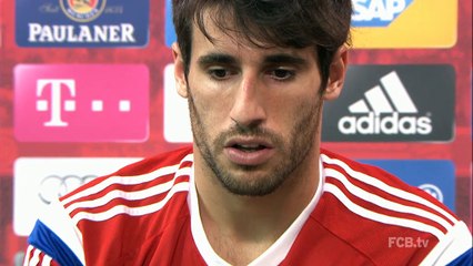 Javi Martínez: "Con las lesiones nos será más difícil"