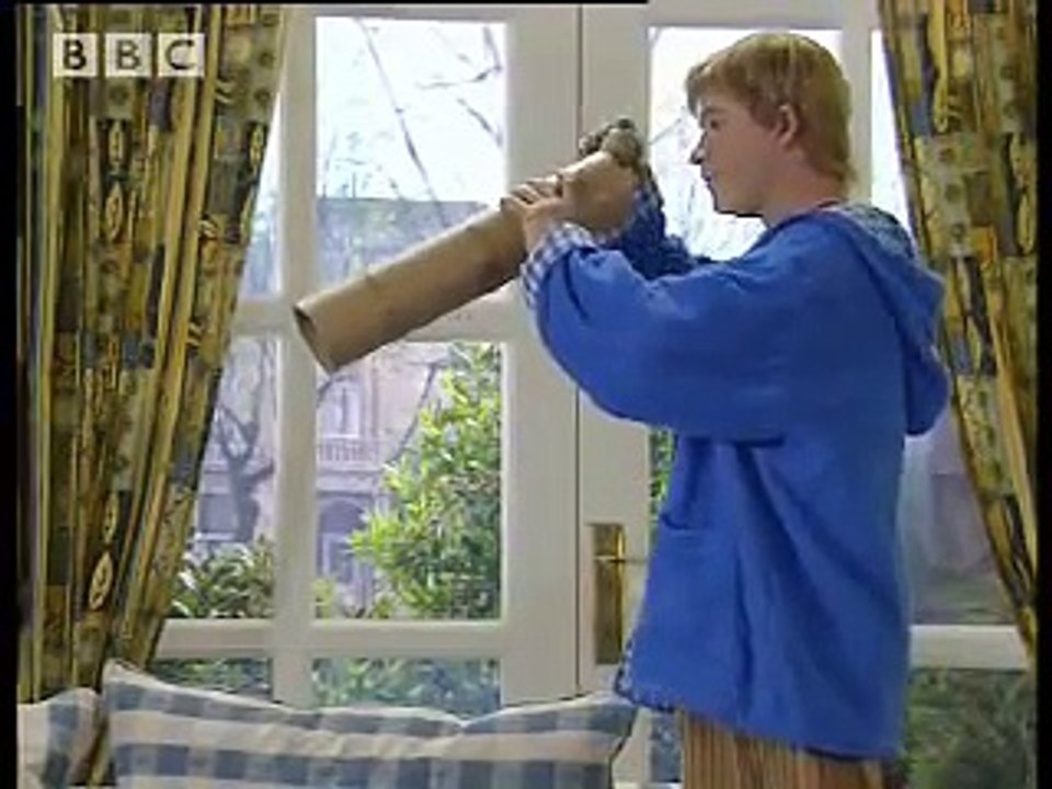 Harry is a naughy boy to sister Lulu - Harry Enfield - BBC comedy