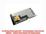 For Verizon Nokia Lumia 928 ~ Full LCD Display Touch Screen Digitizer ~ Mobile Phone Repair