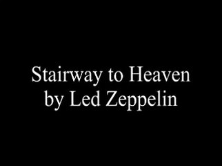 stairway to heaven backwards