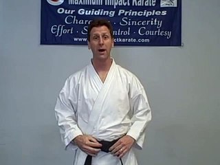 How to tie your karate belt