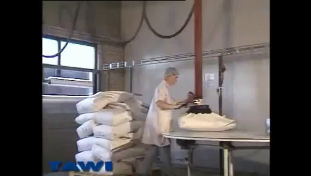 Lyftman Jib crane for sack lifting from TAWI