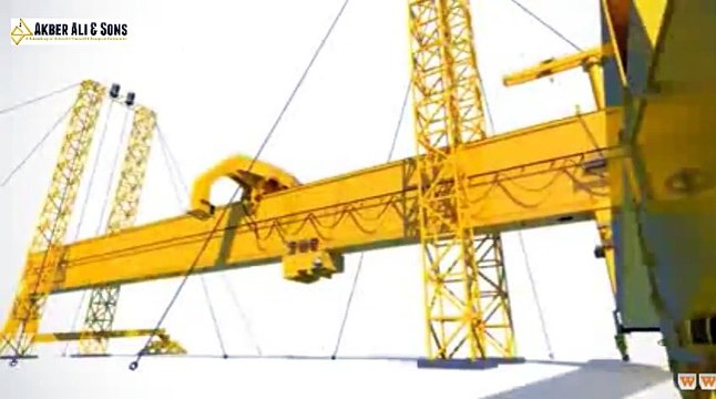 KONECRANE World's largest Goliath Gantry Crane by Konecranes
