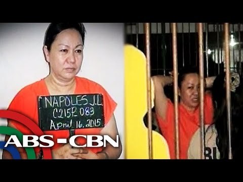 Napoles, nailipat na sa kulungan