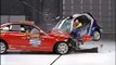 Mercedes C vs smart fortwo - Crash test compatibilità IIHS, Sicurauto.it