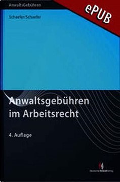Download Anwaltsgebühren im Arbeitsrecht - eBook Ebook {EPUB} {PDF} FB2