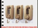 Cortelco ITT-2554-V-BG 255413-VBA-20M Wall w/ Volume BEIGE