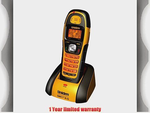 Uniden DWX207 DECT 6.0 Waterproof Accessory Handset and Charging Cradle