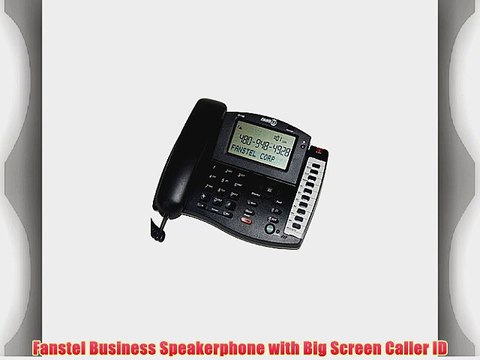 Fanstel Business Speakerphone with Big Screen Caller ID