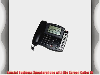 Fanstel Business Speakerphone with Big Screen Caller ID