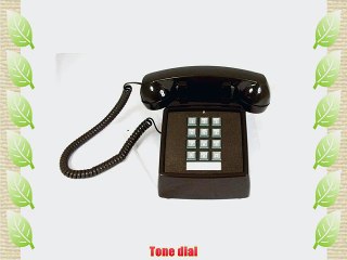 Cortelco 2500-V-BR 250045-VBA-20M Desk w/ Volume - Brown