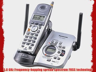 Panasonic KX-TG5631S 5.8 GHz FHSS GigaRange  Digital Cordless Answering System