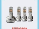 Panasonic KX-TG4024N DECT 6.0 PLUS Expandable Digital Cordless Phone with Answering System