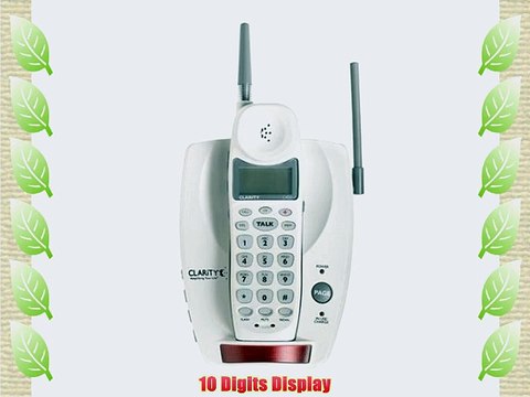 Clarity 900 MHz Amplified Cordless Phone with Caller ID (C420)