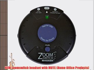 NEW Zoomswitch headset with MUTE (Home Office Products)