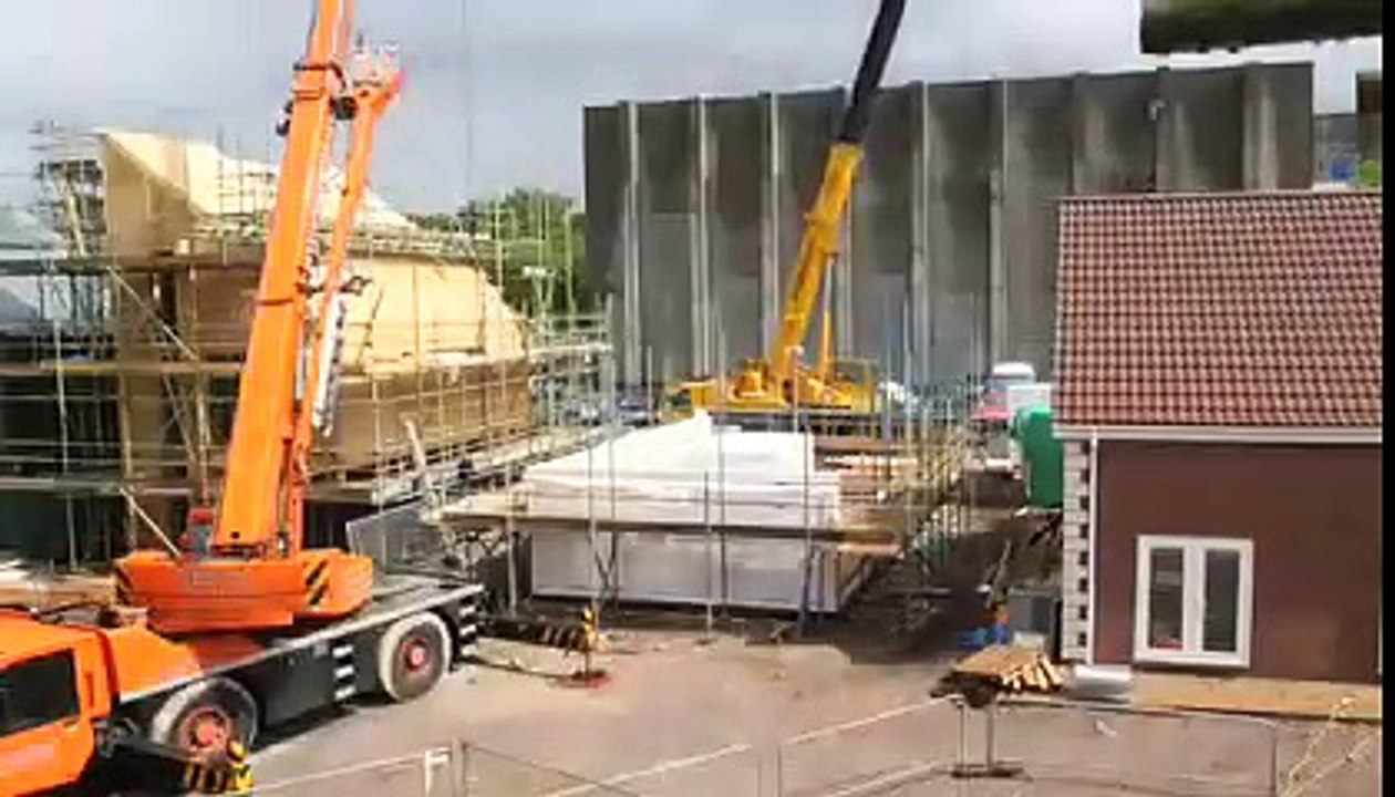 Time Lapse House Construction