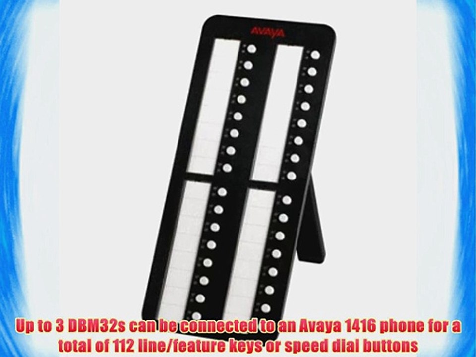 Avaya 32-Button Expansion Module (DBM32)