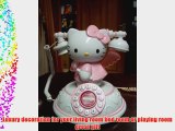 New Antique Angel Winged Hello Kitty Telephone Desk Corded table home phone Wired Phone