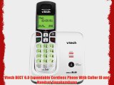 VTech CS6219 DECT 6.0 Cordless Phone Silver/Black 1 Handset