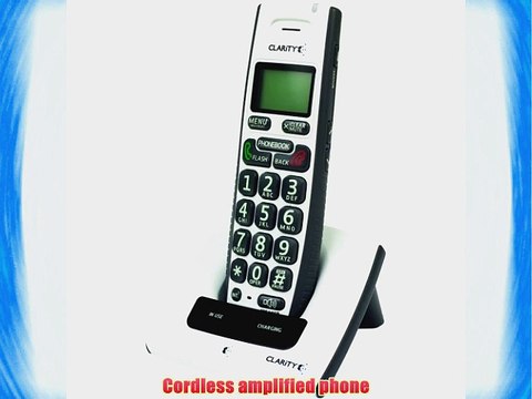 Clarity D613 Dect 6.0 Cordless Amplified Phone With Clarity Power and Call Waiting Caller ID