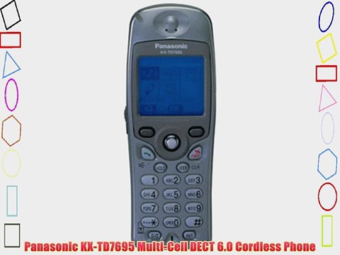 Panasonic KX-TD7695 Multi-Cell DECT 6.0 Cordless Phone