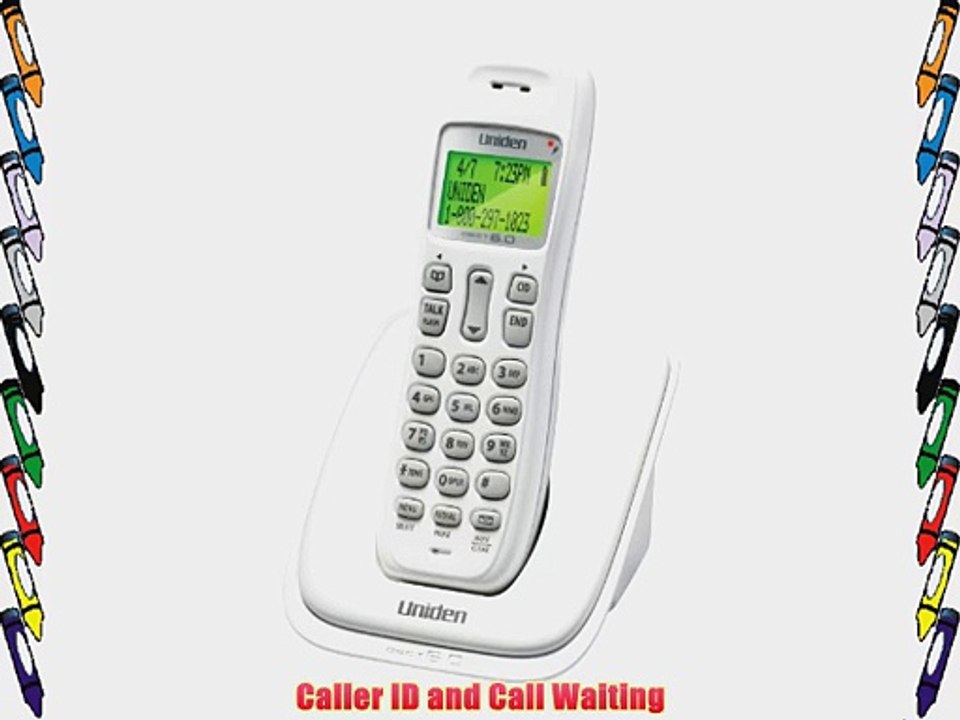 Uniden DECT 6.0 Cordless Phone with Caller ID/Call Waiting DECT1363