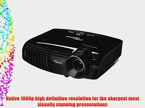 Optoma EH300 1080p 3800 Lumen Full 3D DLP Projector with HDMI