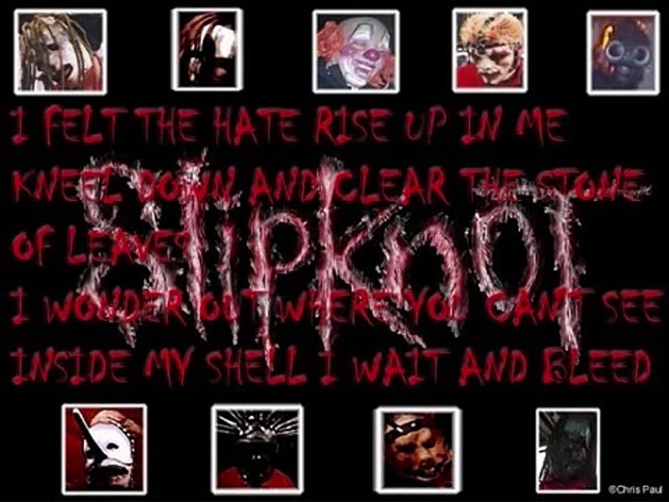 Wait and Bleed-Slipknot (Lyrics)
