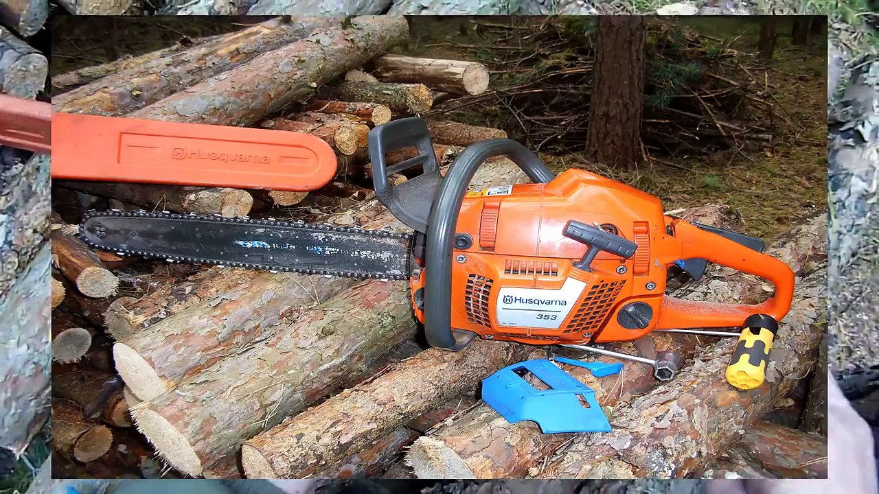 Husqvarna Motorsäge....Winter Einstellungen & Benutzung im Winter