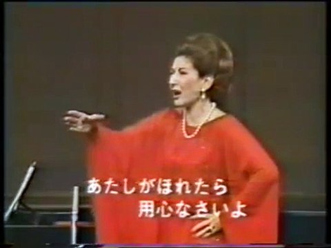 Marias Callas sings Habanera from Bizet's Carmen