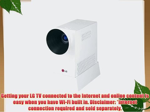 LG Electronics PG65U Ultra Portable LED Projector with WXGA Resolution WiDi ATSC Tuner and