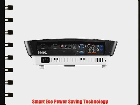 BenQ W770ST Short Throw 3D 720p HD DLP Home Theater Projector (White)