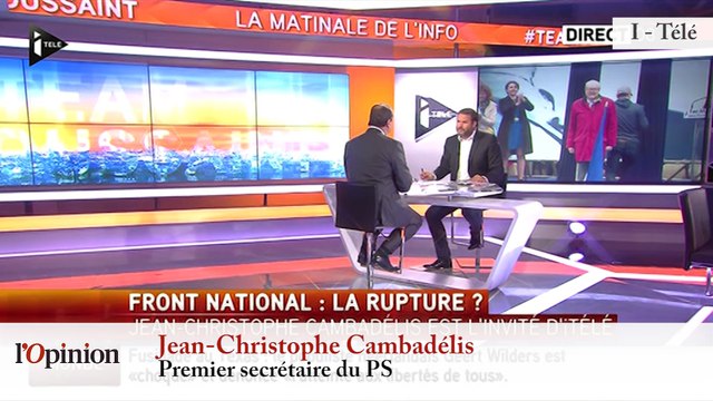 TextO’ : Xavier Bertrand (UMP) : Marine Le Pen veut faire oublier qu'elle est l'héritière de Jean-Marie Le Pen