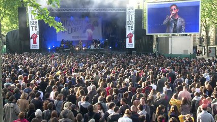 Paris: concert hommage à Charlie Hebdo