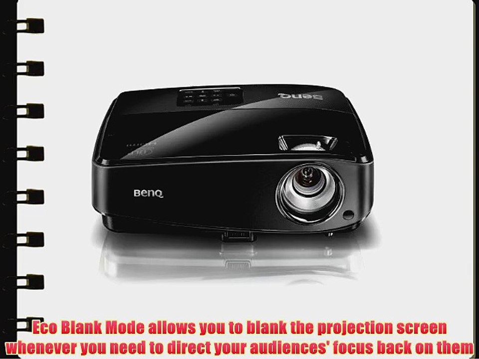 BenQ MS517 2800 Lumen SVGA DLP Smarteco Projector