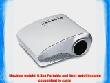 Excelvan? HD LCD Pico Mini Portable Projector Multimedia LED Pocket Size Projector for Home