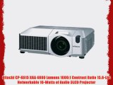 Hitachi CP-X615 XGA 4000 Lumens 1000:1 Contrast Ratio 15.6-Lbs Networkable 16-Watts of Audio