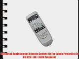 Universal Replacement Remote Control Fit For Epson Powerlite 84 85 822  83  3LCD Projector