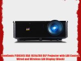 ViewSonic PJD6345 XGA 1024x768 DLP Projector with LAN Control Wired and Wireless LAN Display