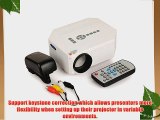 Amoker UC30 100 150 Lumens Hdmi Portable Mini LED Projector Home Cinema Theater Av/vga/usb/sd/micro