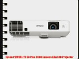 Epson POWERLITE 93 Plus 2600 Lumens XGA LCD Projector