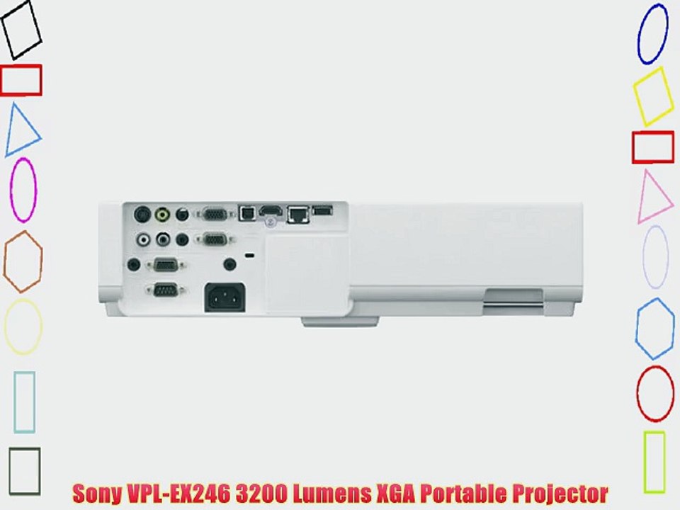 Sony VPL-EX246 3200 Lumens XGA Portable Projector