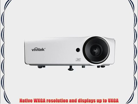 Vivitek D557W WXGA DLP Portable Projector 3000-Lumen 3D HDMI