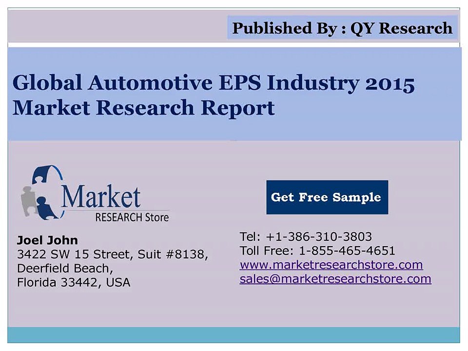 Global_Automotive_EPS_Industry_2015_Market_Researc